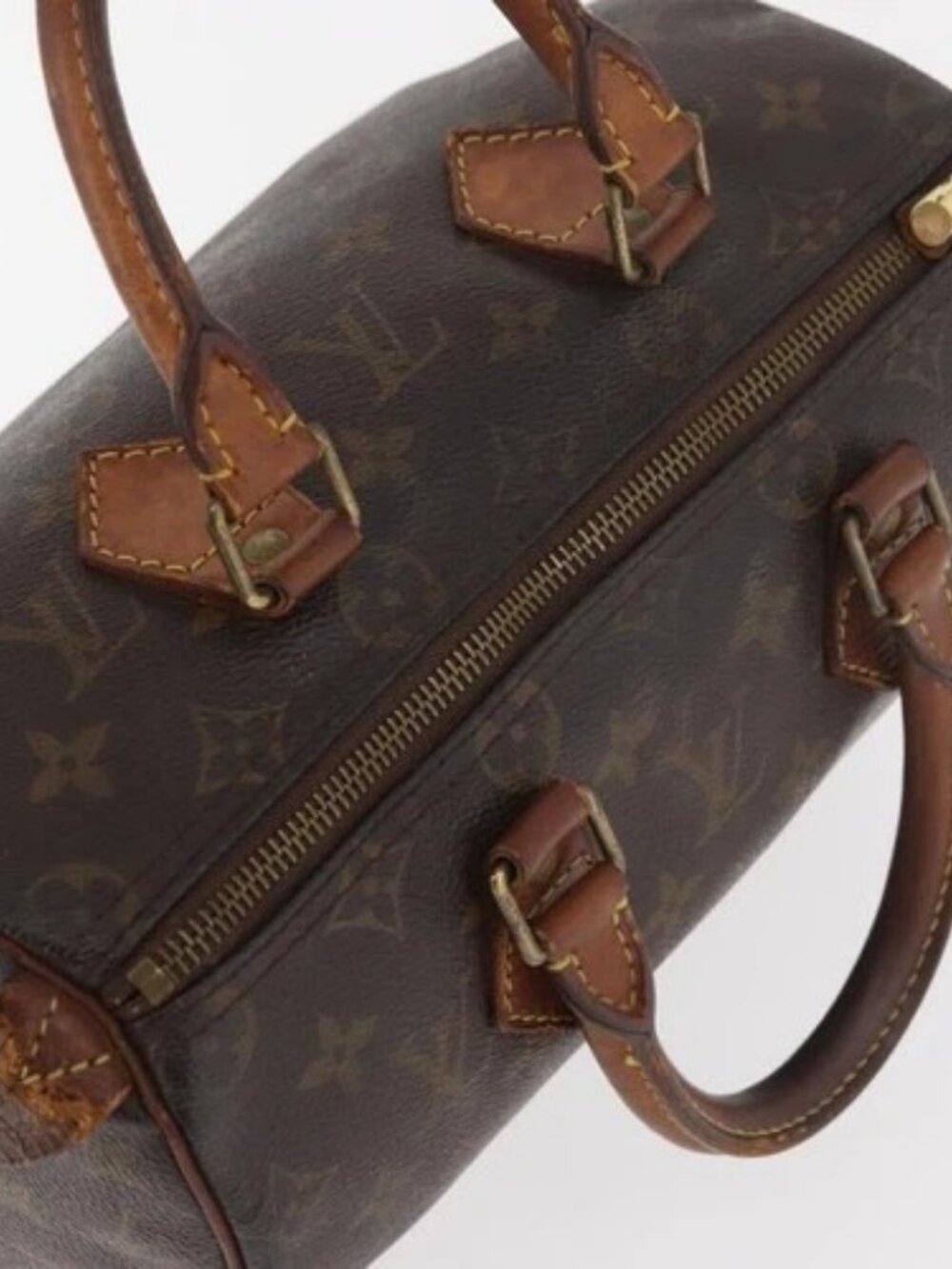 LOUIS VUITTON Monogram Speedy 25 Hand Bag M41528 LV Auth bs34665 - Picture 6 of 16